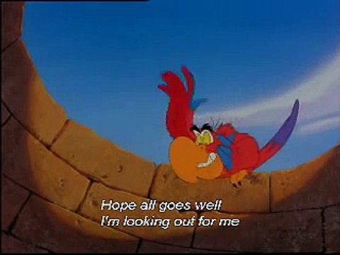 Aladdin - The Return of Jafar - Iago - I m Looking Out for Me - Disney World