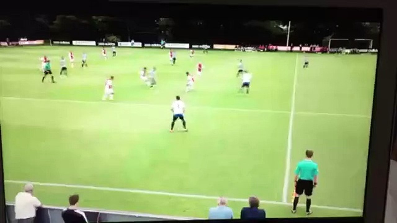Haris Vuckic scores a solo goal of the season contender v Ajax