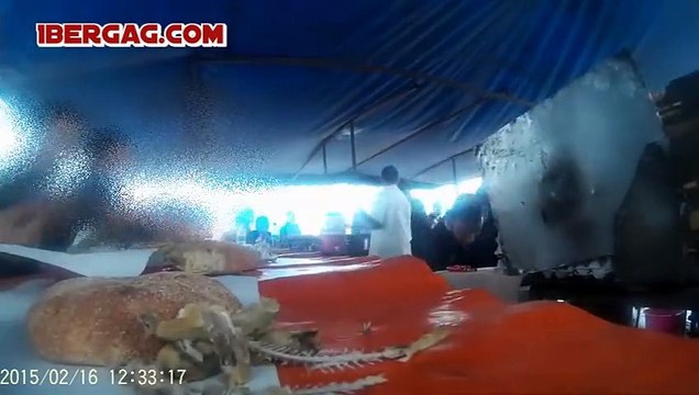 Une m9ila de crevette chez L Haj Tazi ! #Maroc #Poisson #port de pêche