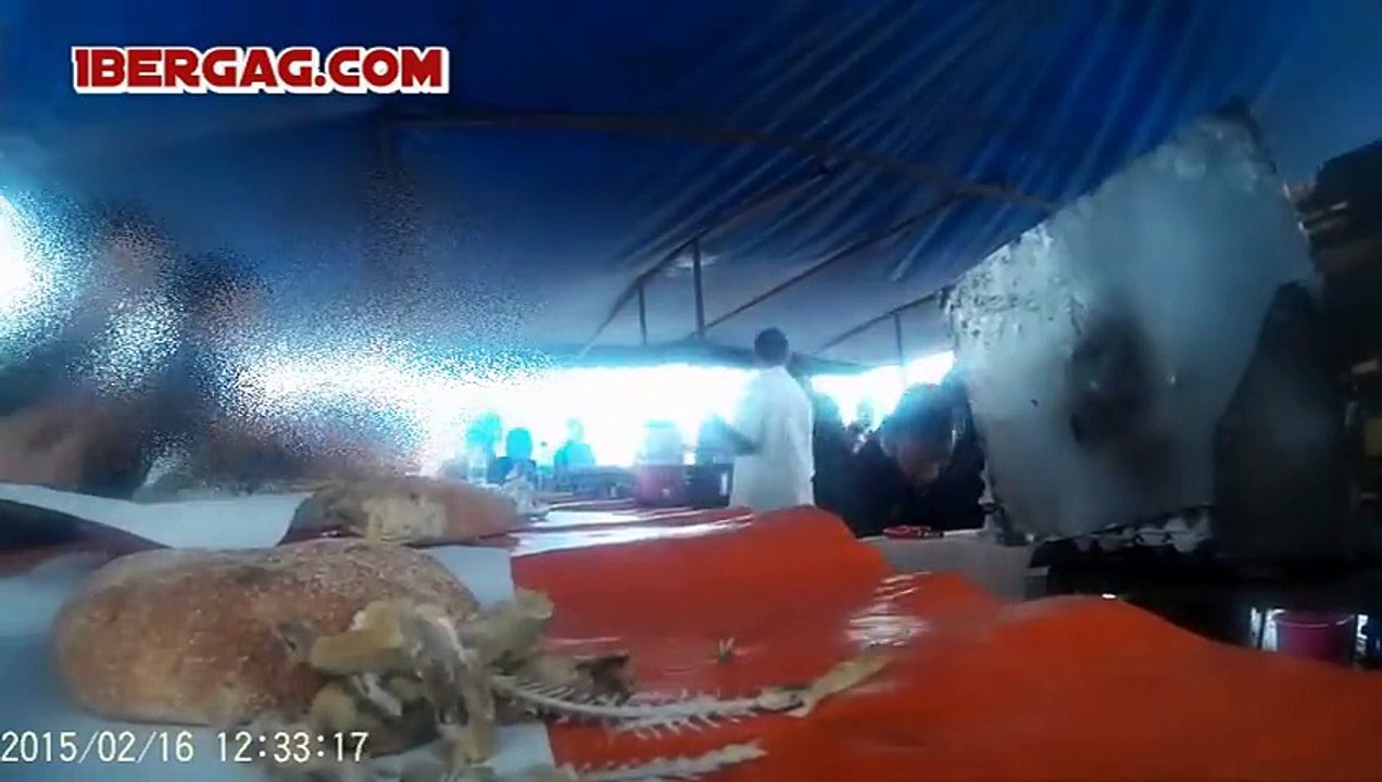 Une m9ila de crevette chez L Haj Tazi ! #Maroc #Poisson #port de pêche