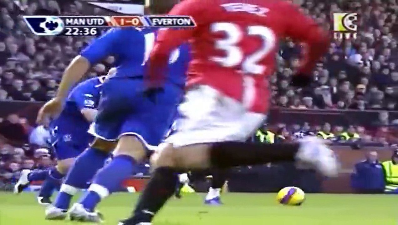 Cristiano Ronaldo Vs Everton Home 07-08