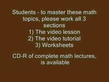 Algebra 11 - Simplify algebra expressions .wmv