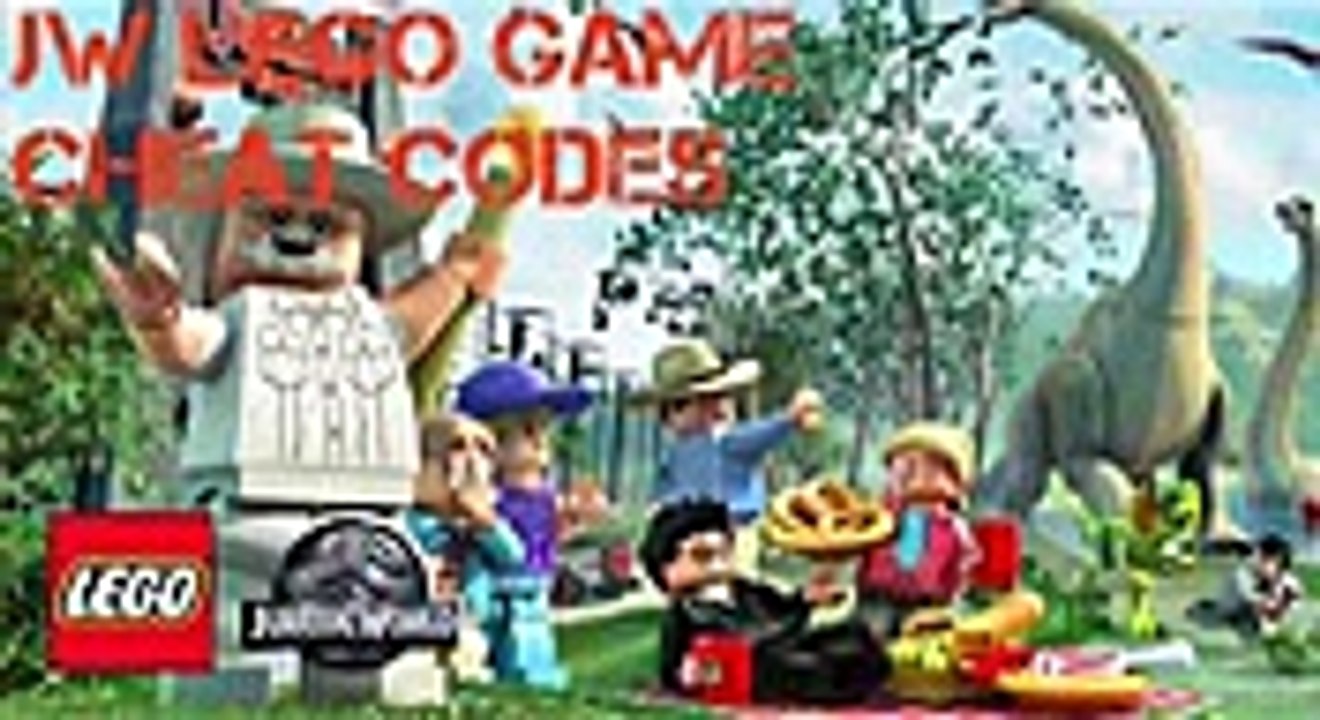 Jurassic World Lego Game Dinosaur Cheat Codes video Dailymotion