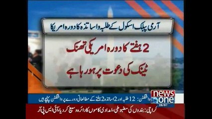 APS students leave for US on Educational visit