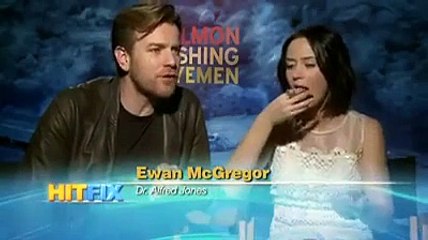 Ewan McGregor & Emily Blunt Interview For Salmon Fishing in the Yemen