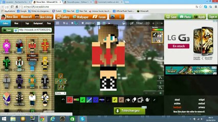 TuTo: Comment mettre un skin sur minecraft en 1.8 version premium