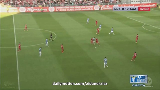 1-0 Yunus Malli Goal HD | Mainz v. Lazio - Friendly 29.07.2015