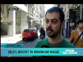 Argentine Minimum Wage to be Increased