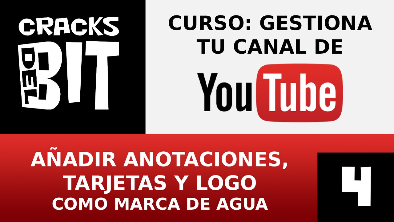 Curso YouTube #4: Añadir anotaciones, tarjetas y logo | Gestiona tu canal 2015