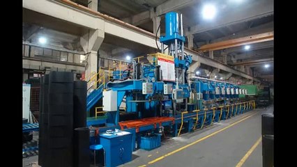 Solid Rubber Tyre Production Line/Borracha Sólida Linha de Produção dos Pneus