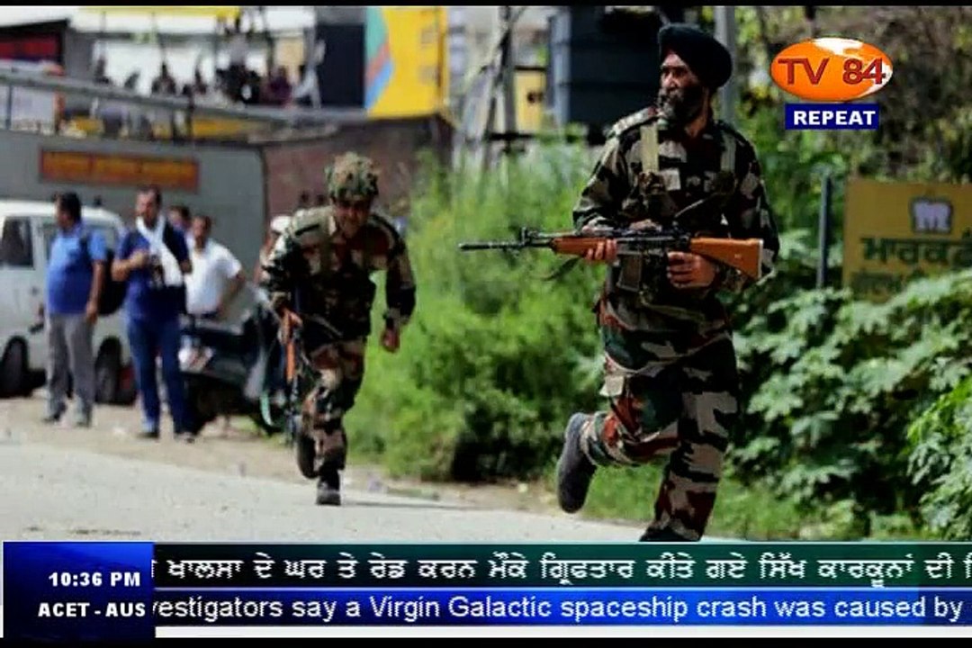 TV84 News 7_28_15 Interview with Dr.IK Cheema (Scholar) on Dina Nagar (Gurdaspur) Attack