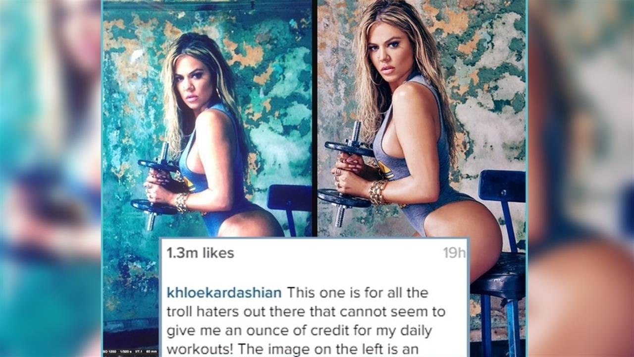 Khloe Kardashian slams 'troll haters' with sexy snap