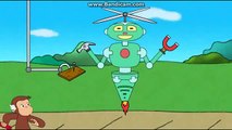 Curious George Build A ROBOT Game For Kids Cartoons