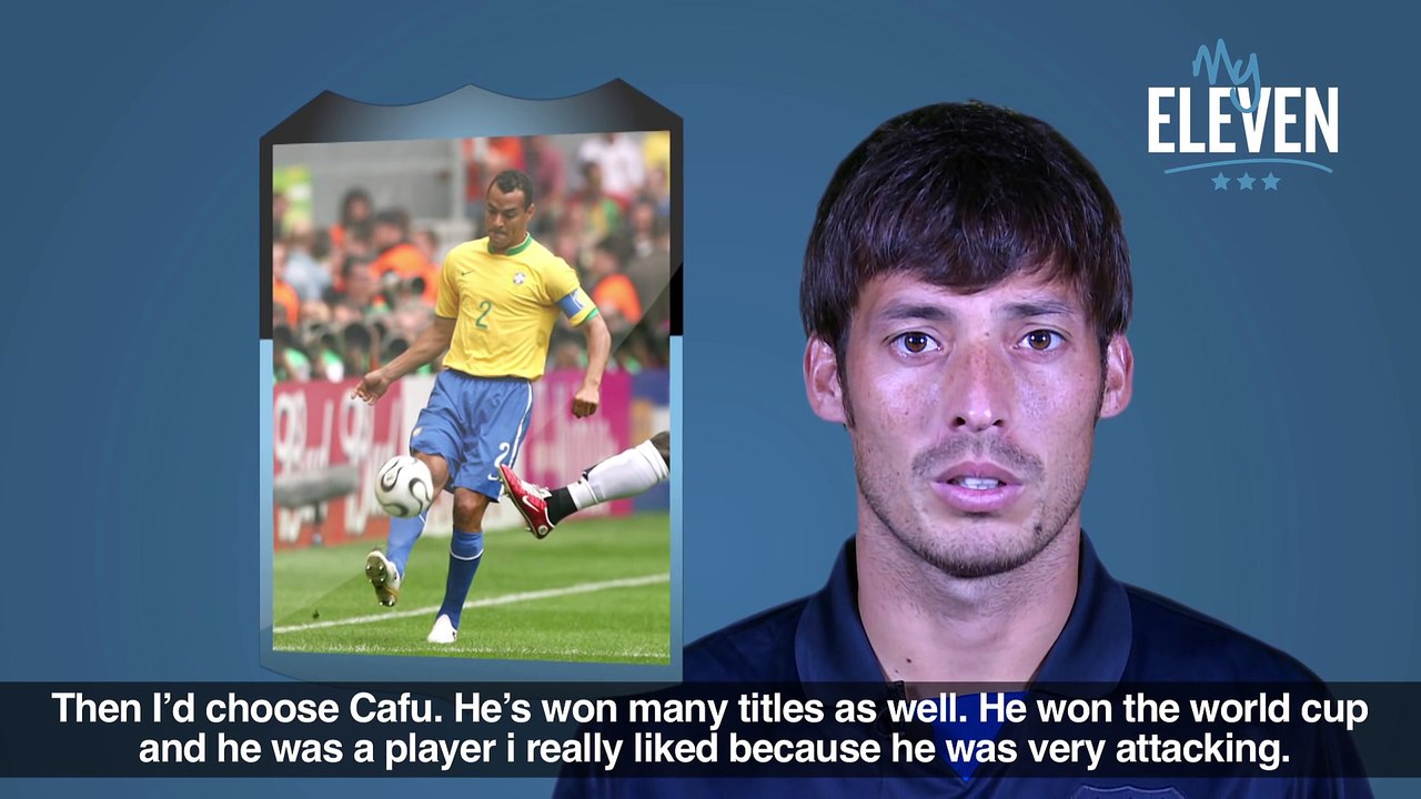 David Silva picks his greatest ever team | Laudrup, Messi, Ronaldo & more!