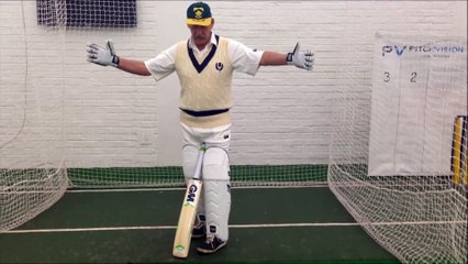 Clive Rice 19 Playing Spin Bowling  Batting