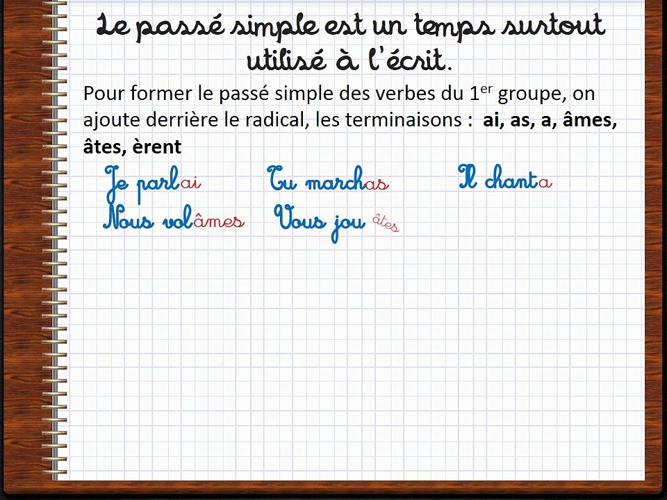 passé simple