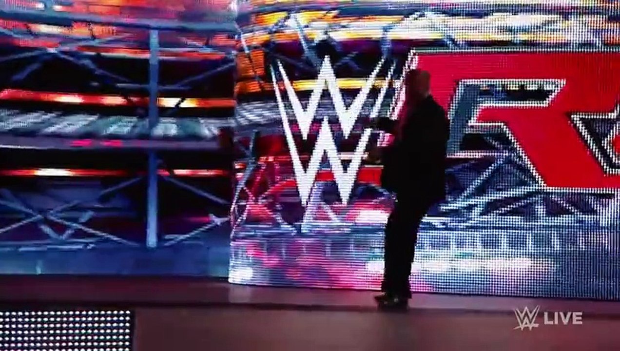 Brock Lesnar confronts The Undertaker- Raw, Jul...