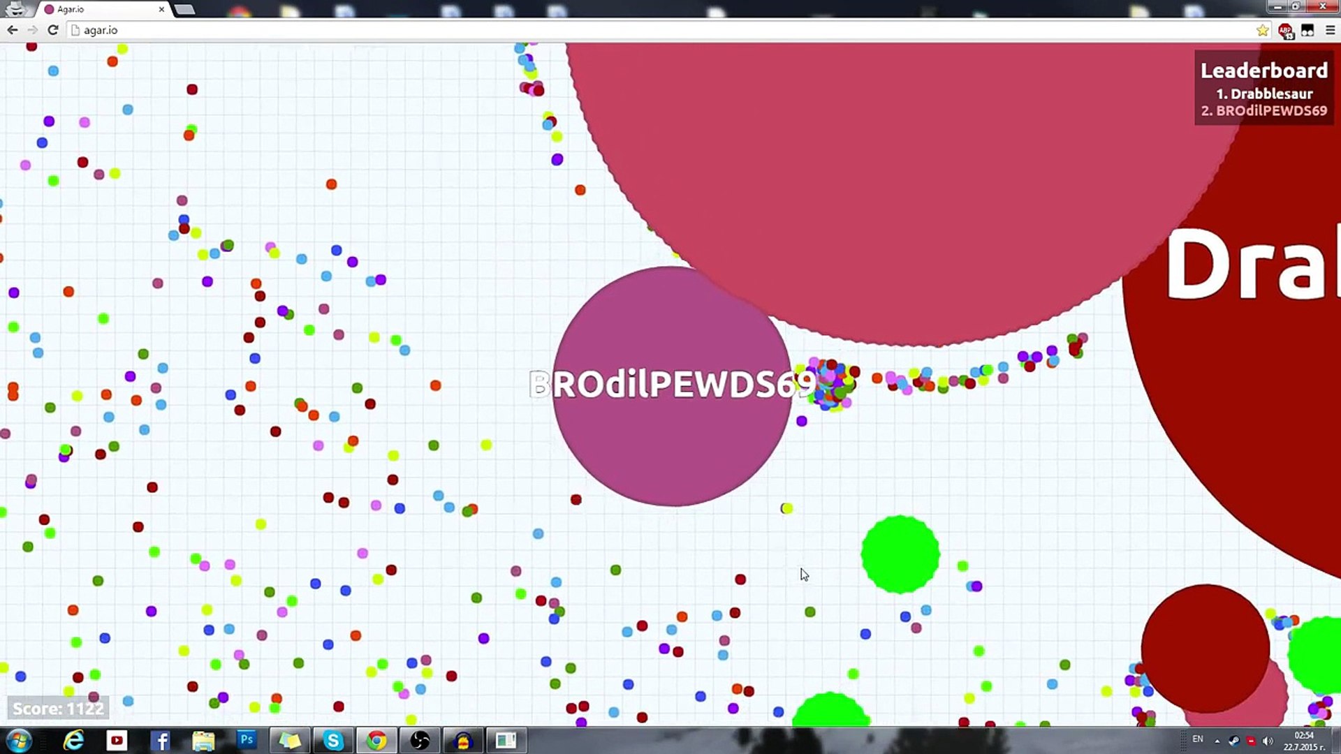 Agario NEW World Record Highest Score 82K+ Mobile! (Agar.io Best Moments) -  video Dailymotion