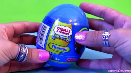 Download Video: Thomas & Friends Toy Surprise From Take and Play James easter eggs unwrapping by Disneycollector