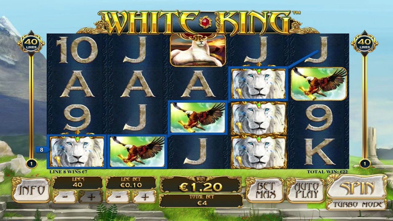 CasinoBedava'dan White King slot oyunu tanıtımı