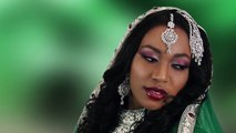 Burgundy & Silver Asian Bridal Makeup Tutorial for Indian / Pakistani Wedding