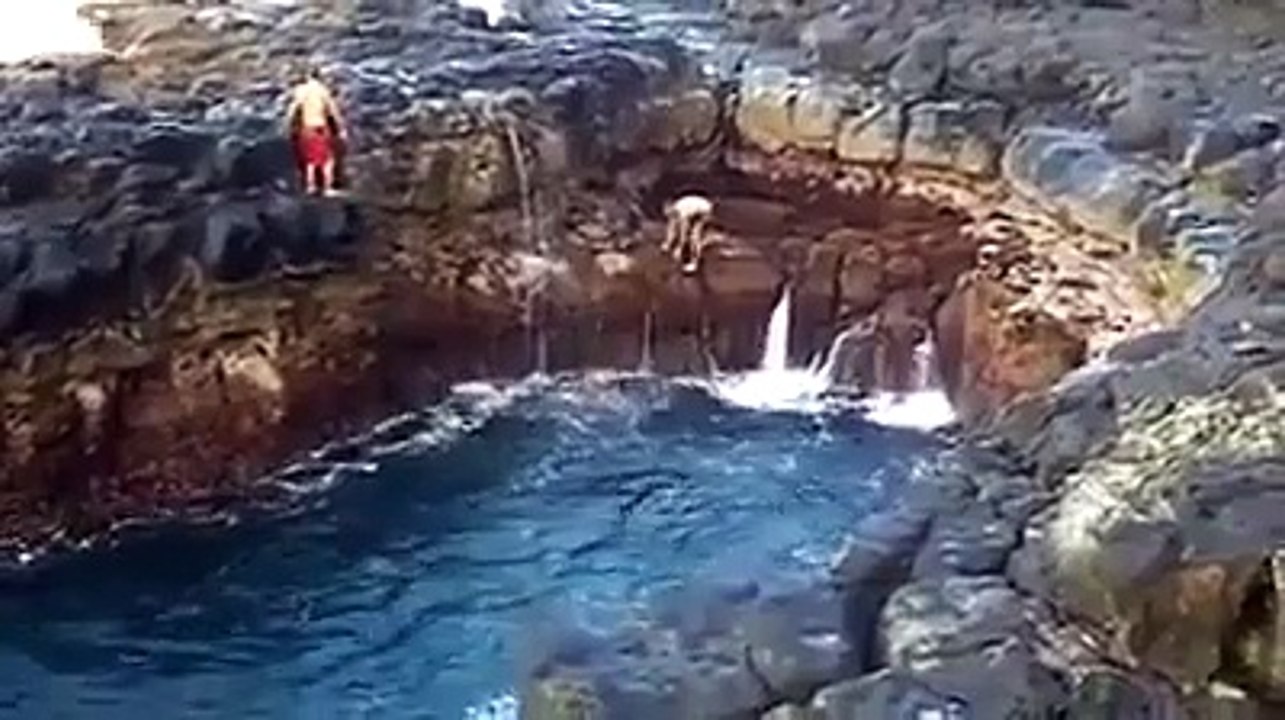 Miracle of allah , natural swimming pool