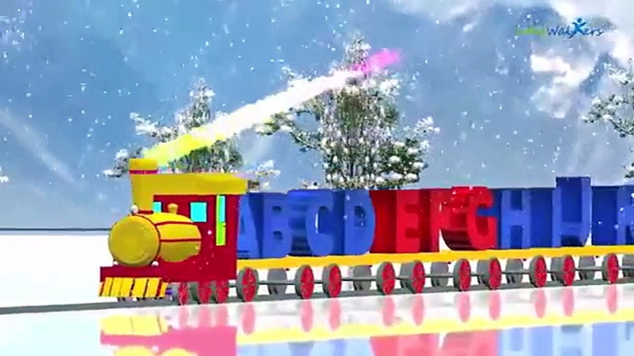abc songs for children   kids learn animation 3d train songs   abc alphabets songs for children