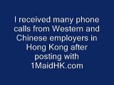 Domestic Helper Hong Kong Found Canadian Employer thru 1MaidHK.com