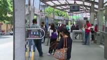 Mexican commuters swap squats for metro tickets