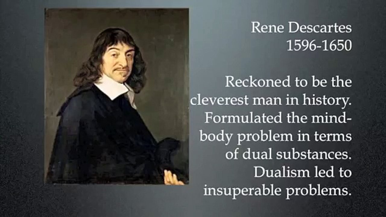 Mind-body problem dualism & psychiatry 1/6