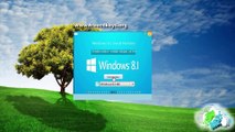 Product Key for Windows 8.1 32bit and 64bit