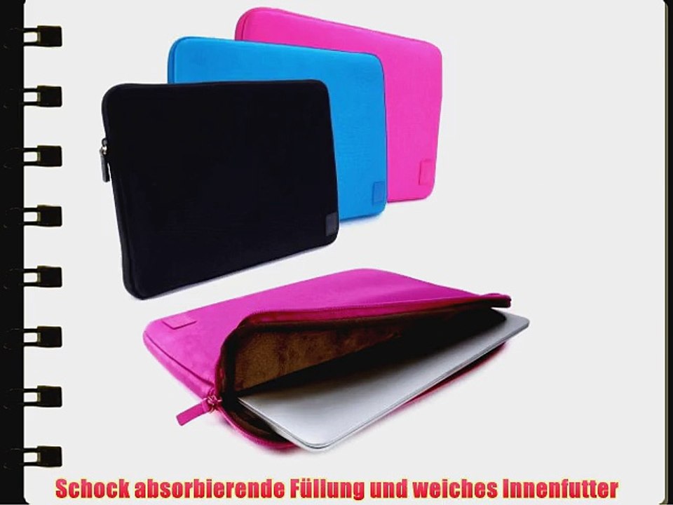 Tuff-Luv Cub Skinz Neopren-Schutzh?lle Tasche 15 Zoll Laptop/Tablets/Ultrabooks Farbe rosa