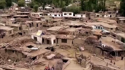 Baltoro Glacier, Pakistan - Ariel view
