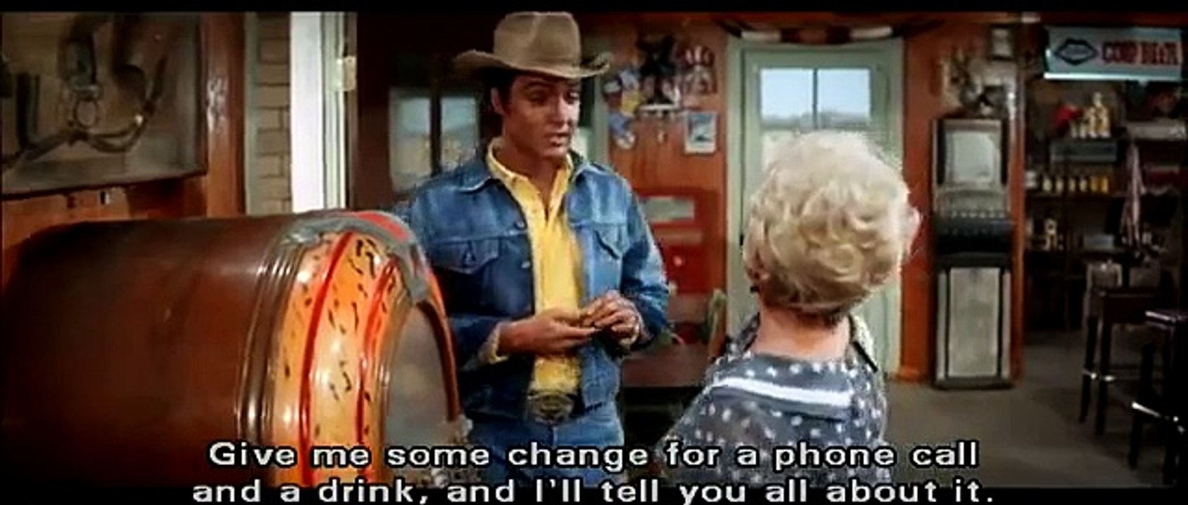 Elvis Presley - Scene from "Stay Away, Joe" (MGM 1968)