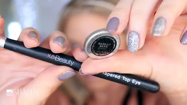 Rihanna BBHMM Purple Lips Inspired Makeup Smudged Winged Liner