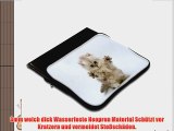 Katzen 10045 Wei?e Katze Wasserfest Neopren Weich Zip Geh?use Computer Sleeve Laptop Tasche