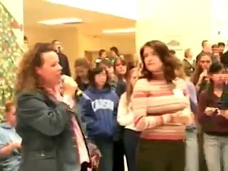 Carson High teachers get pies to face