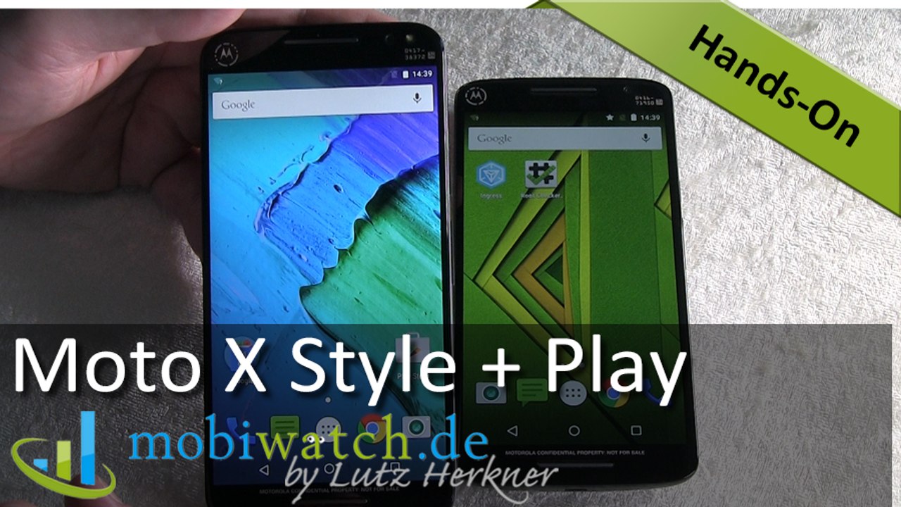 Zwillinge! Motorola überrascht mit Moto X Style + Play – Video-Test