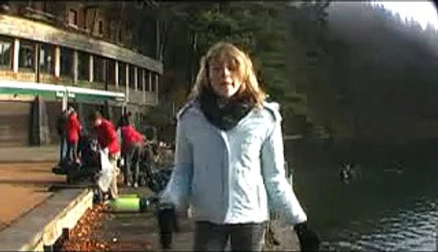 Plongée sous glace au lac Pavin