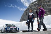 Burning Rubber and Jumping Road Gaps with Svindal and Mikkelsen