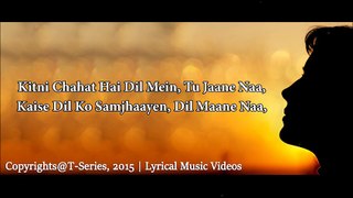 Baaton Ko Teri (Full Song) - Arijit Singh - All Is Well (2015) - With Lyrics