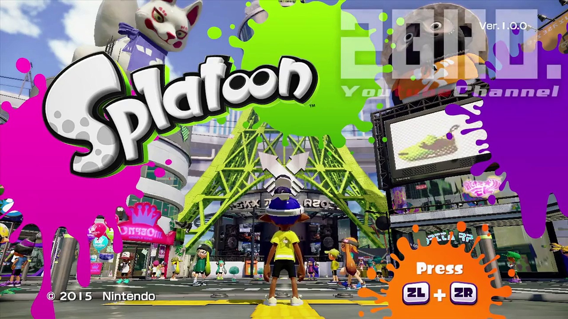 5 対戦 Splatoon スプラトゥーン 弟者 Video Dailymotion