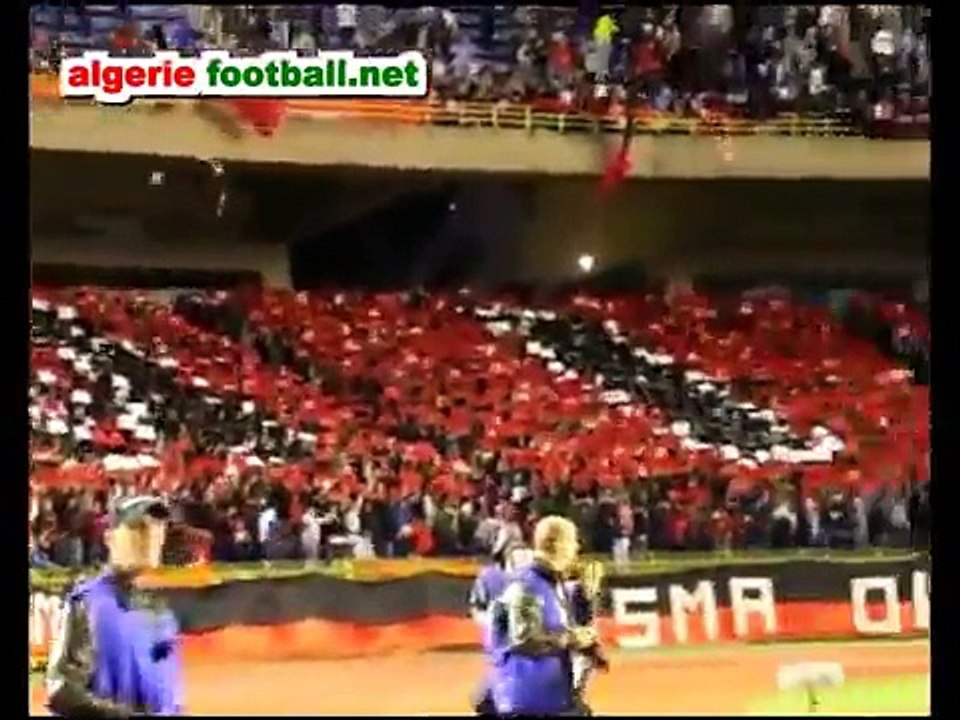 Le big derby algerois ( MCA 1-USMA 0) avec la camera d'algerie-football