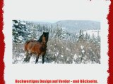 Pferde 10045 Pferde im Schnee Wasserfest Neopren Weich Zip Geh?use Computer Sleeve Laptop Tasche