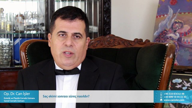 Saç ekimi sonrası süreç nasıldır? - Op. Dr. Can İşler