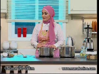 شوربة العدس والطماطم2 - منال العالم