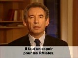 Spot de campagne de François Bayrou