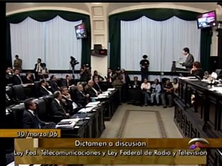 Aprobación Ley Televisa 30/03/2006 2 de 2