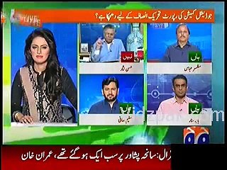 Only mad & blind people can say elections 2013 were transparent-- Hasan Nisar