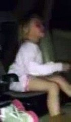 Little girl has to pee!